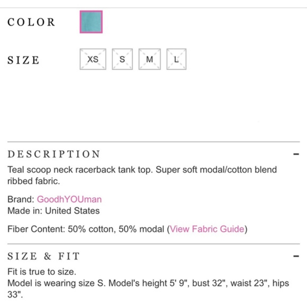 GoodhYOUman Dallas Ribbed Tank Top - Picture 8 of 9